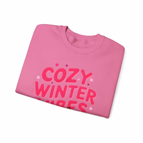 Cozy Winter Vibes with Cocoa and Books Mindful Relax Lovers Design Unisex Heavy Blend™ Crewneck Sweatshirt - Image 36