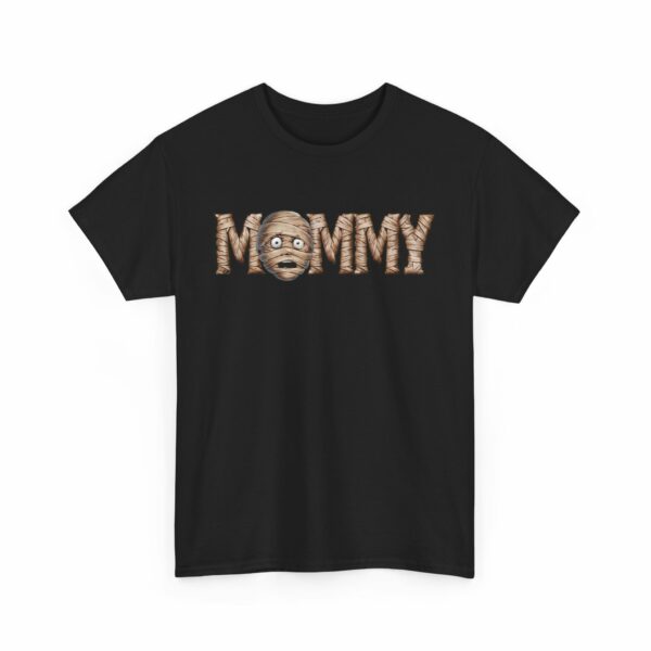 Mummy Mommy Mom Womens Funny Halloween Dia dos Muertos Mardi Gras Horror Party Cute Design Unisex Heavy Cotton Tee